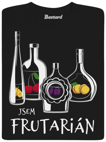 Frutarián pánské tričko Black