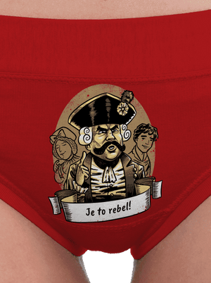 B14: S čerty nejsou žerty dámské kalhotky Red Mal