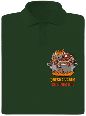 Co Doom dal pánská polokošile Bottle Green Mal