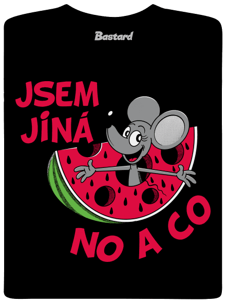 Jsem jiná pánské dlouhý rukáv Black