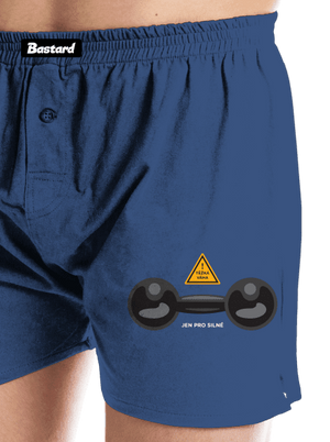 Těžká váha pánské trenky Blue