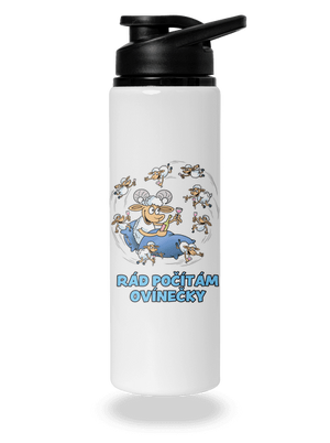 Počítám ovínečky lahev na vodu White