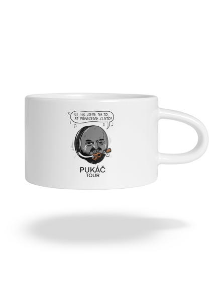 Pukáč tour hrnek makronka White