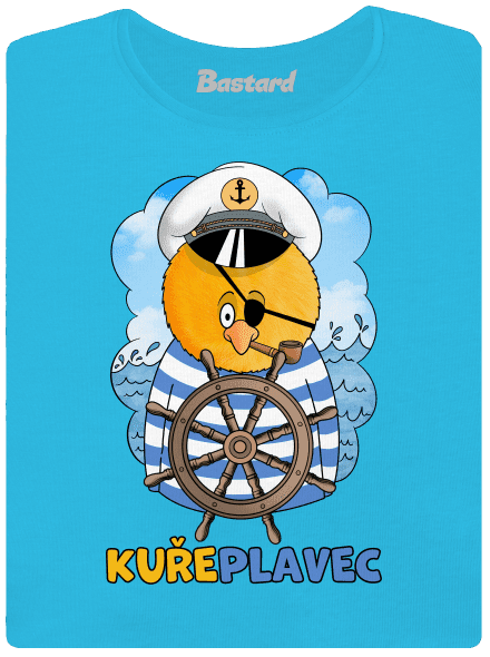Kuřeplavec dámské tričko Blue Atol