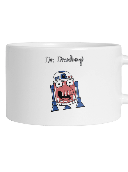Dr. Droidberg hrnek makronka White