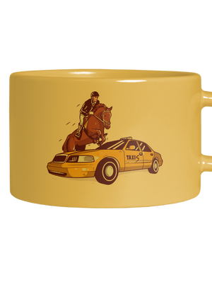 Taxis hrnek makronka Yellow Macaron