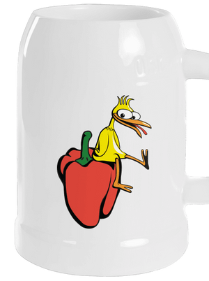 Kuře na paprice půllitr White