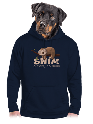 Sním o tom, co sním pánská mikina klokanka Navy