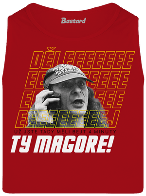 B18: Jiří Kára pánské tílko Red