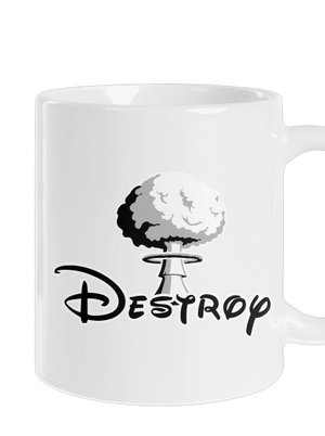 Destroy klasický hrnek White