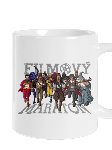 Filmový maraton klasický hrnek White