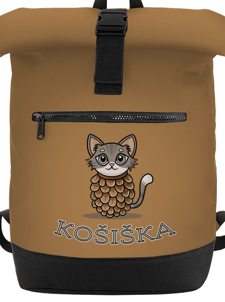 Košiška batoh Caramel