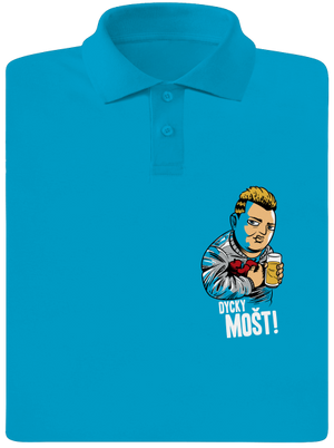 Dycky mošt pánská polokošile Blue Atol