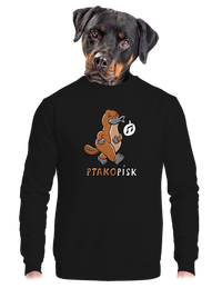 unisex mikina bez kapuce