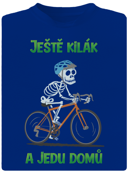 Ještě kilák pánské sportovní tričko Royal Blue Mal