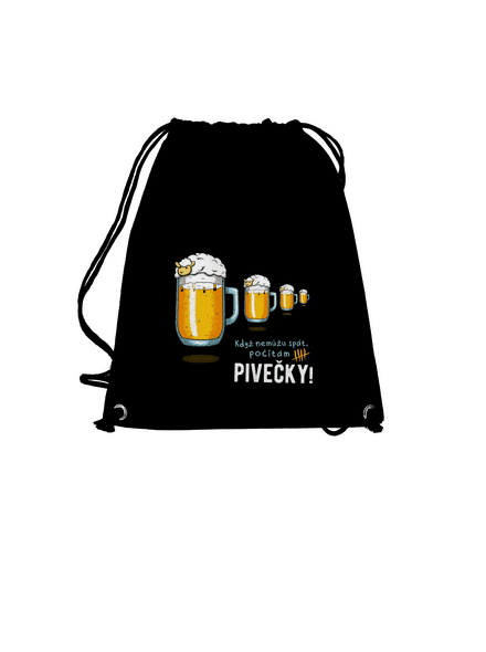 Pivečka vak Black