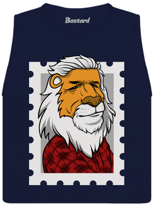 Můj prezident dámské tílko volné Navy