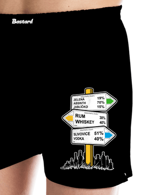 Rozcestník pánské trenky Black