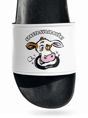 Spaste svoje duše pantofle White