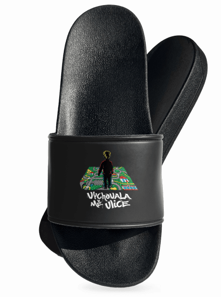 Vychovala mě ulice pantofle Black