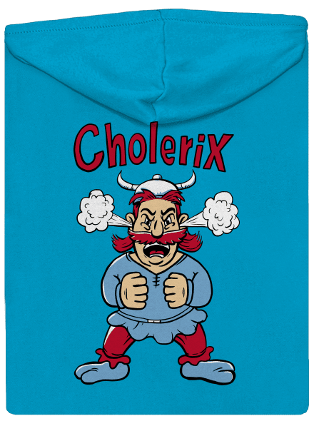 Cholerix dámská mikina na zip Blue Atol