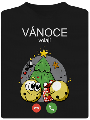 Vánoce volají dětské sportovní tričko Black