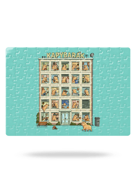 Kapybarák puzzle White