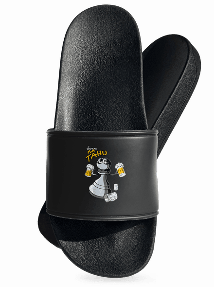 Na tahu pantofle Black