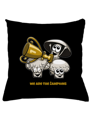 Žampioni polštář Black