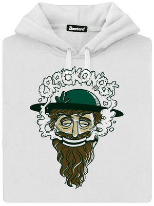 Crackonoš dámská mikina klokanka White