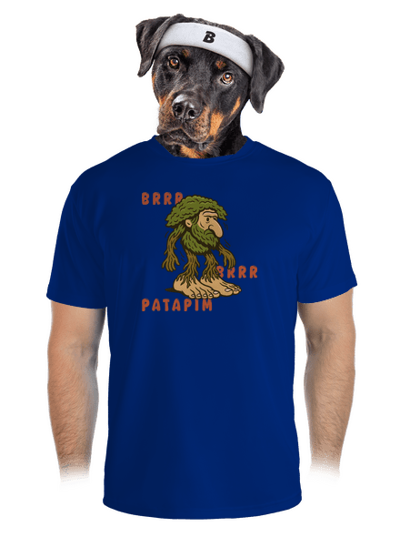 Brrr Brrr Patapim – Italian Brainrot pánské sportovní tričko Royal Blue Mal