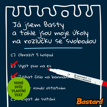 To do list na rozlučku se svobodou a fix