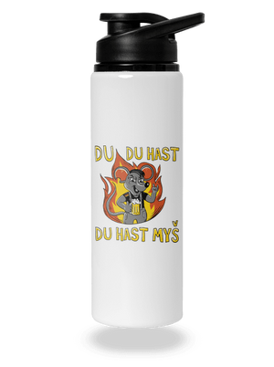 Du hast myš lahev na vodu White