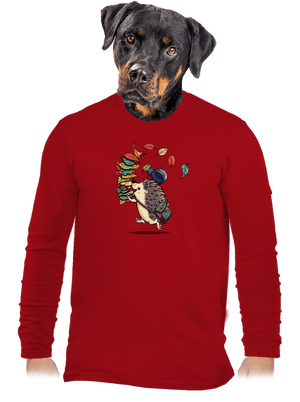 Listonoš pánské dlouhý rukáv Red