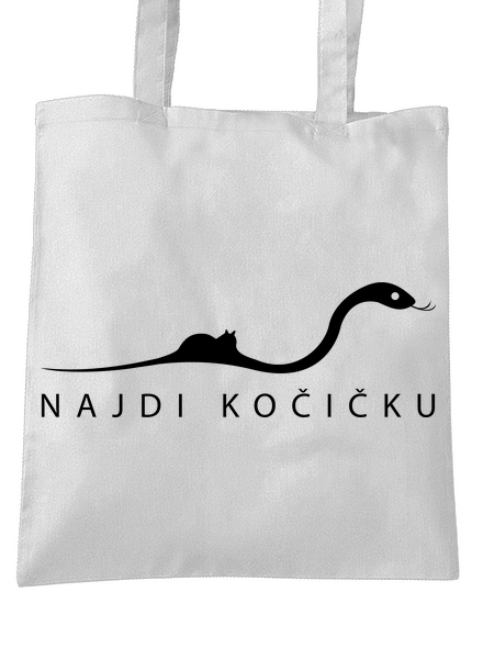 Najdi kočičku taška White