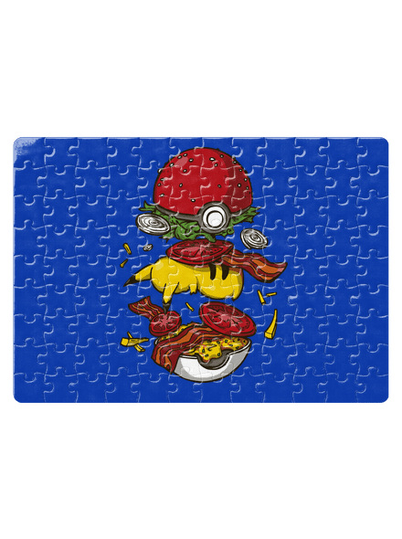 Pokémon burger puzzle White