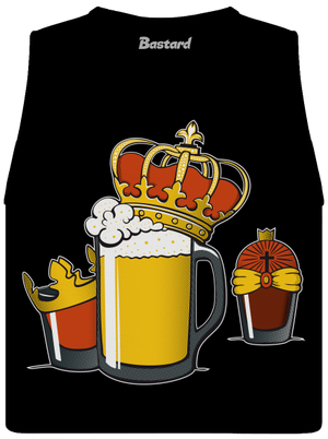 Tři králové dámské tílko volné Black