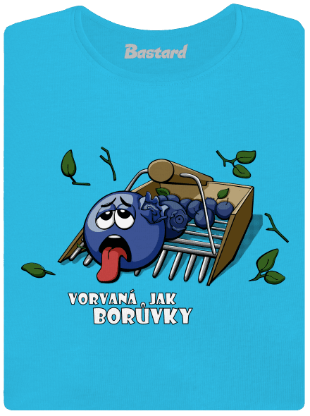 Borůvky dámské tričko Blue Atol