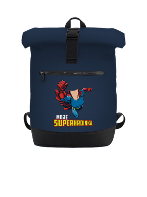 Moje superhrdinka batoh French Navy