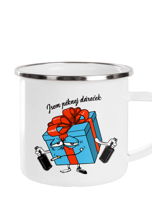 Dáreček plecháček White