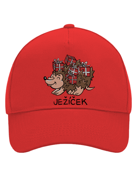 Ježíček kšiltovka baseballka Classic Red