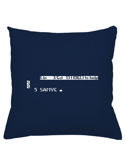 5 Samyc polštář Dark Navy