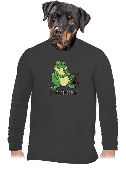 Hobojživelník pánské dlouhý rukáv Dark Grey