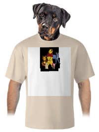 unisex tričko oversized