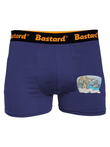 Nebeská aplikace boxerky Blue Navy