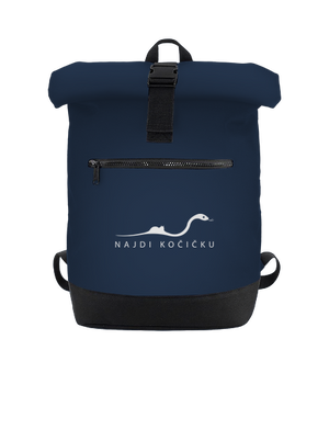 Najdi kočičku batoh French Navy