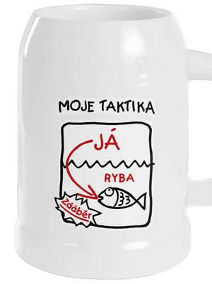 Rybářská taktika půllitr White