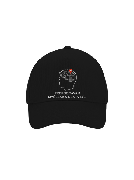 Přepočítávám kšiltovka baseballka Black