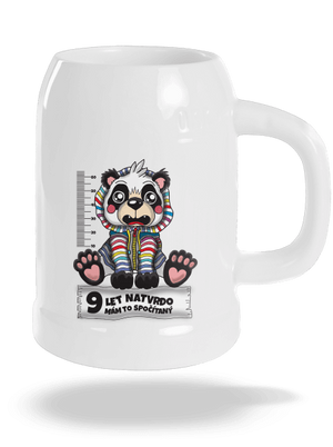 Školní docházka půllitr White