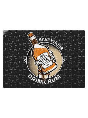 Save Water puzzle White